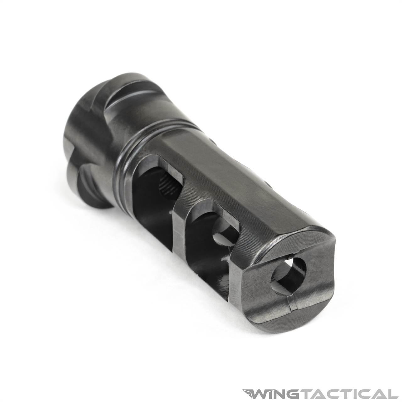  Breek Arms Breek-LOK 3QD Gemini Dual-Port 5.56 Muzzle Brake 