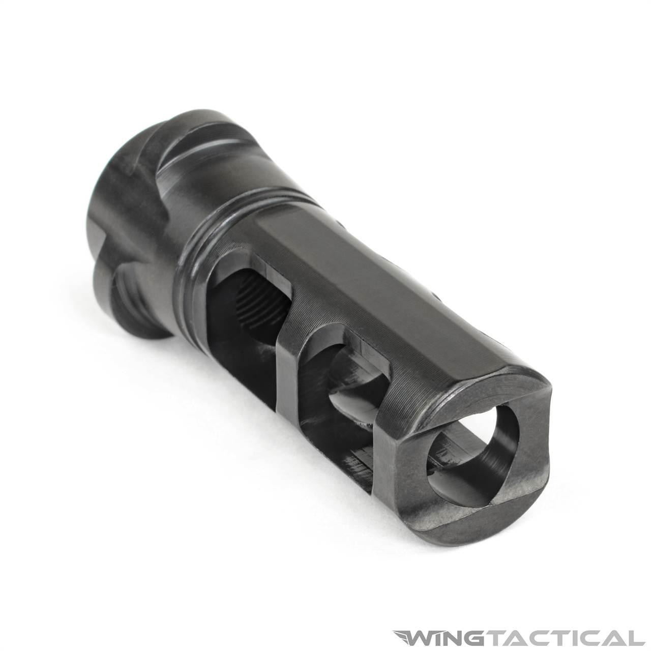  Breek Arms Breek-LOK 3QD Gemini Dual-Port .308 Muzzle Brake 