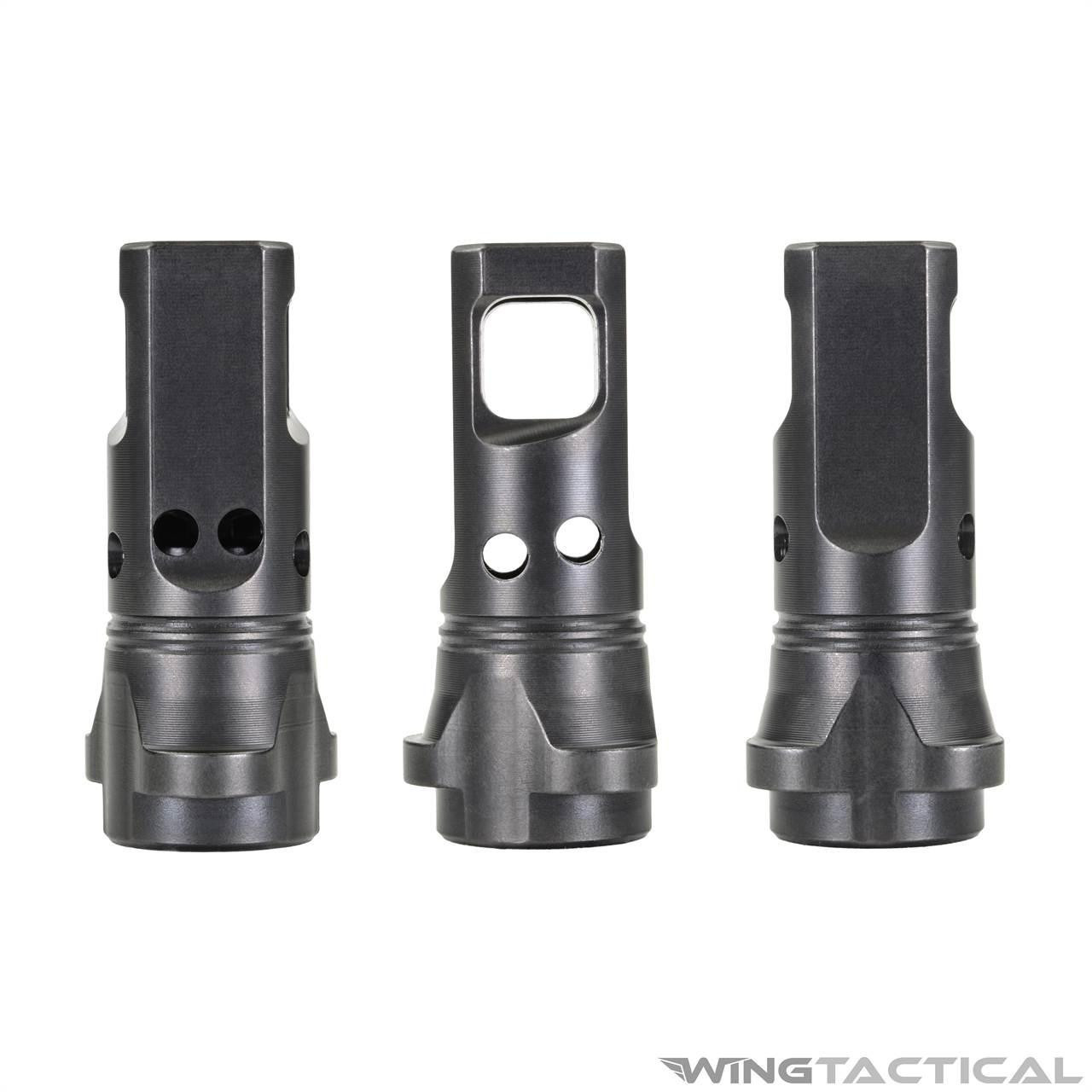 Breek Arms Breek-LOK 3QD Echo Single-Port .308 Muzzle Brake   Breek Arms Breek-LOK 3QD Echo Single-Port .308 Muzzle Brake