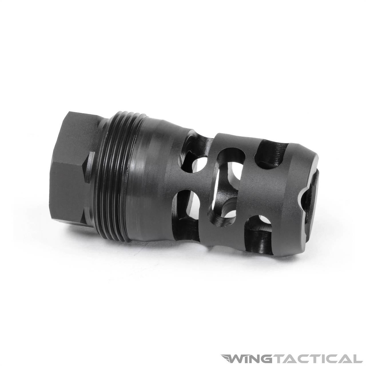 Armaspec 30 Cal. Catacomb Muzzle Brake with Mini-Reactor Blast Shield 