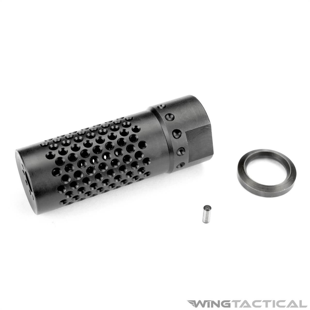 トイガン Spike's Tactical M4 AR15 Muzzle Brake Spike's Tactical 5.56 Dynacomp Extreme Muzzle Brake | Wing Tactical