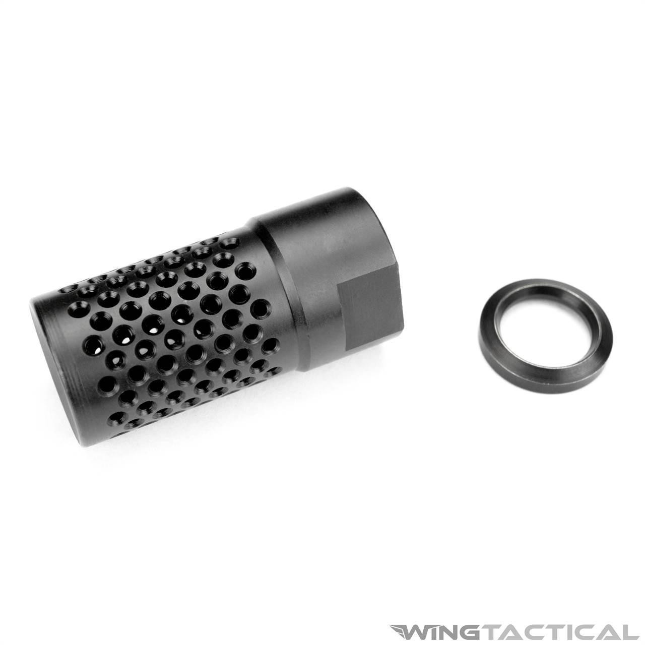 Spike's Tactical Dynacomp Shorty AR-15 Muzzle Brake | Wing Tactical