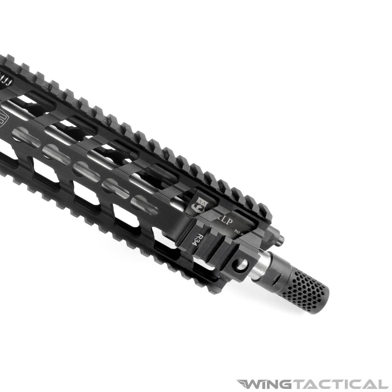 トイガン Spike's Tactical M4 AR15 Muzzle Brake Spike's Tactical Dynacomp Shorty AR-15 Muzzle Brake | Wing Tactical