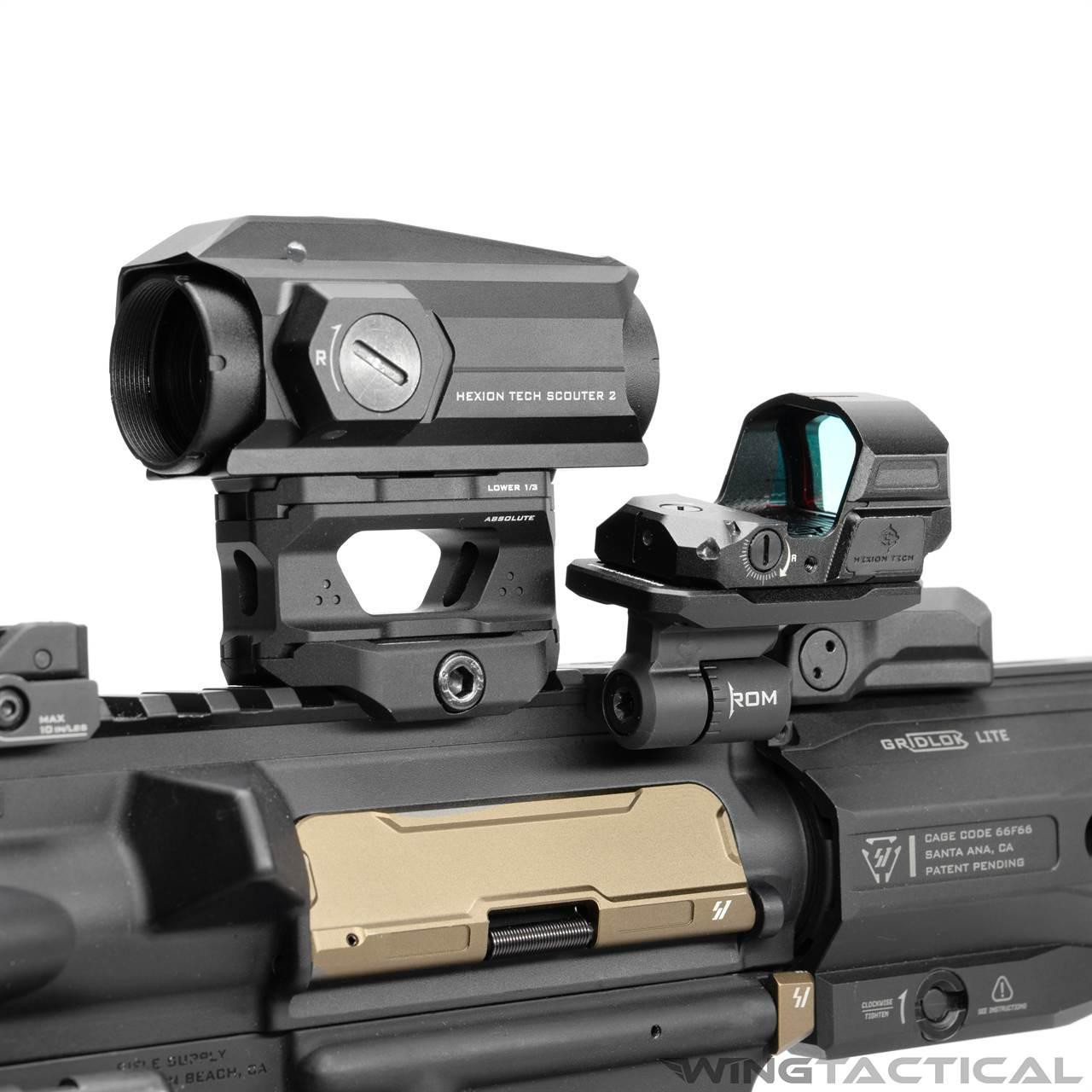 Strike Industries Optic Mount Dot Red Variable for Sight Scouter
