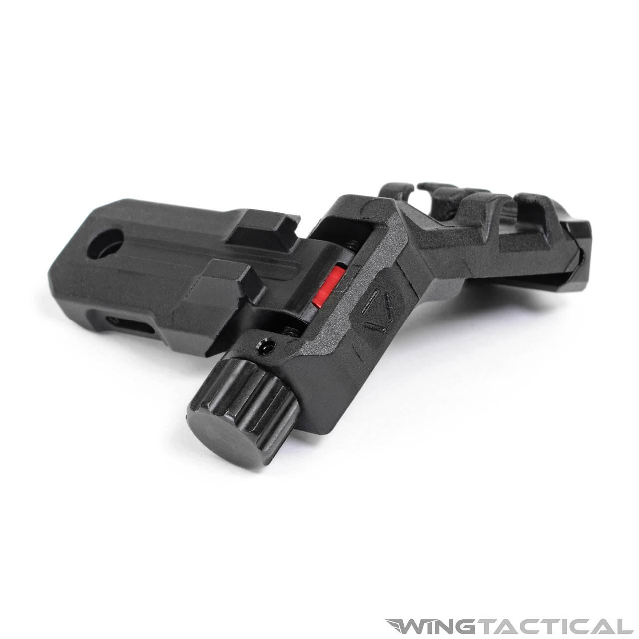 Strike Industries Polymer 45-Degree Offset Flip-Up Sights 