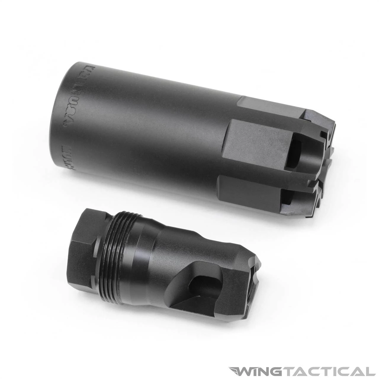 Armaspec 30 Cal. Triad Muzzle Brake with Mini-Reactor Blast Shield