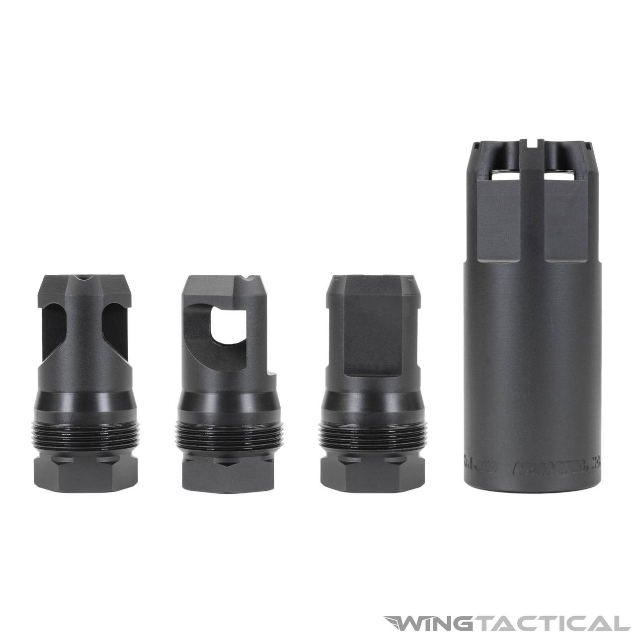 Armaspec 30 Cal. Triad Muzzle Brake with Mini-Reactor Blast Shield