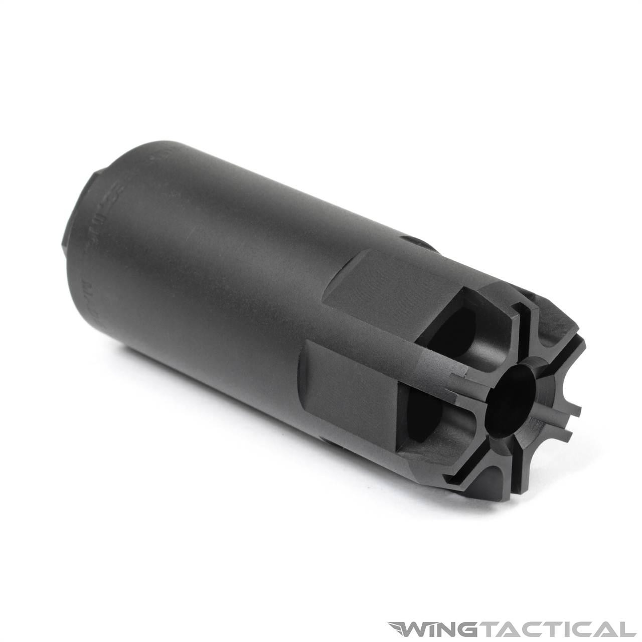  Armaspec 5.56 Triad Muzzle Brake with Mini-Reactor Blast Shield 