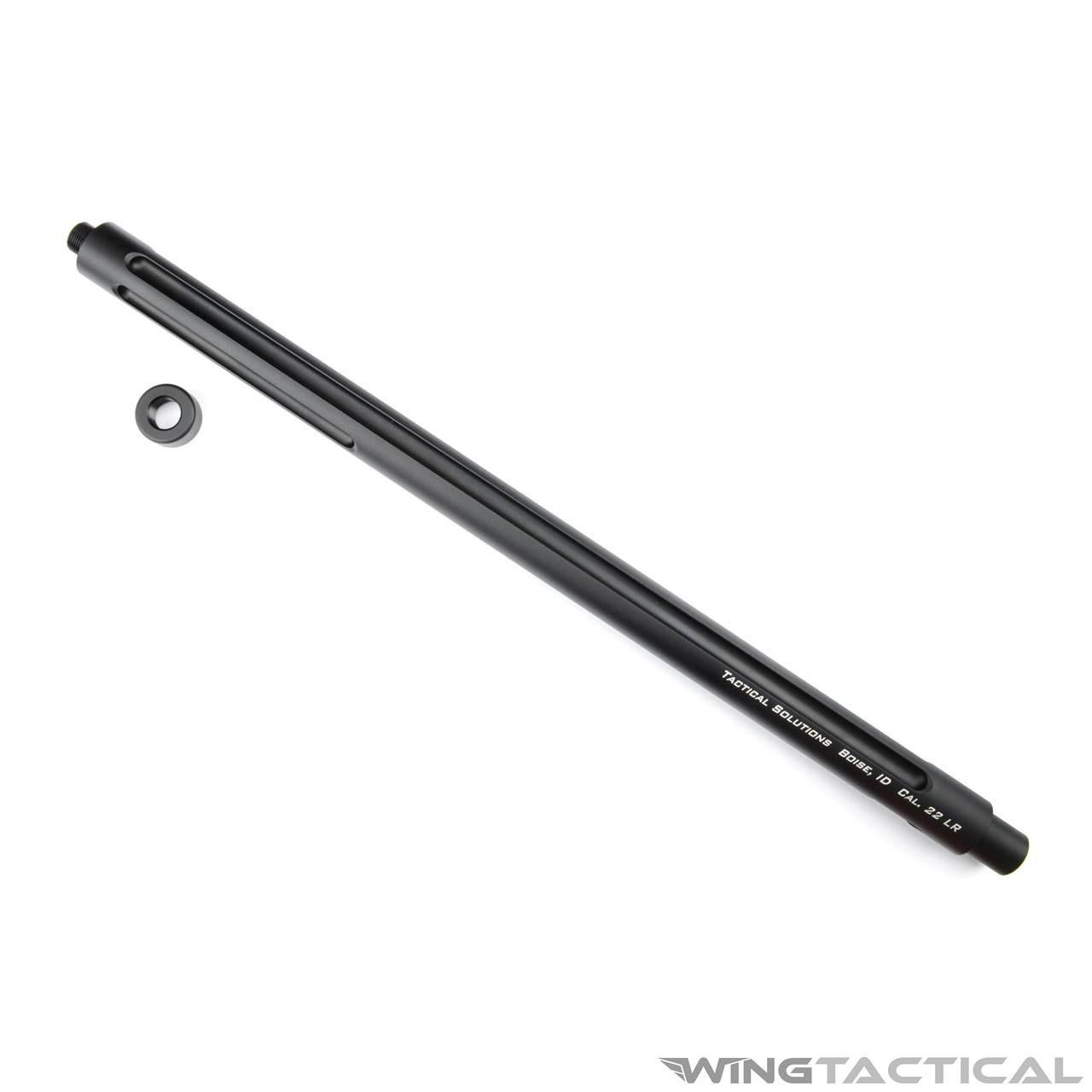 Tactical Solutions Ruger 10/22 Threaded & Fluted Barrel   Tactical Solutions Ruger 10/22 Threaded & Fluted Barrel