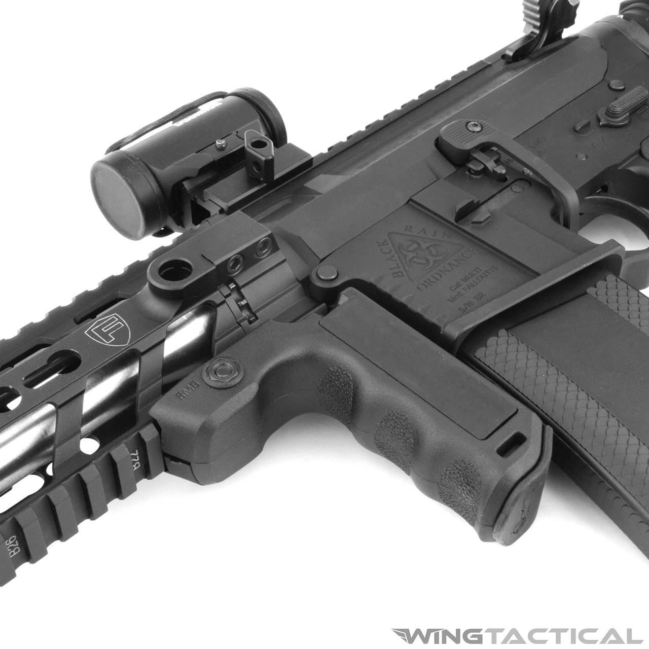 Mission First Tactical React AR15 Magwell Grip (RMG) | Wing Tactical
