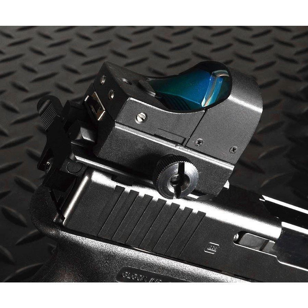 Strike Industries Rear Sight Mount Rail Adapter for Glock   Strike Industries Rear Sight Mount Rail Adapter for Glock