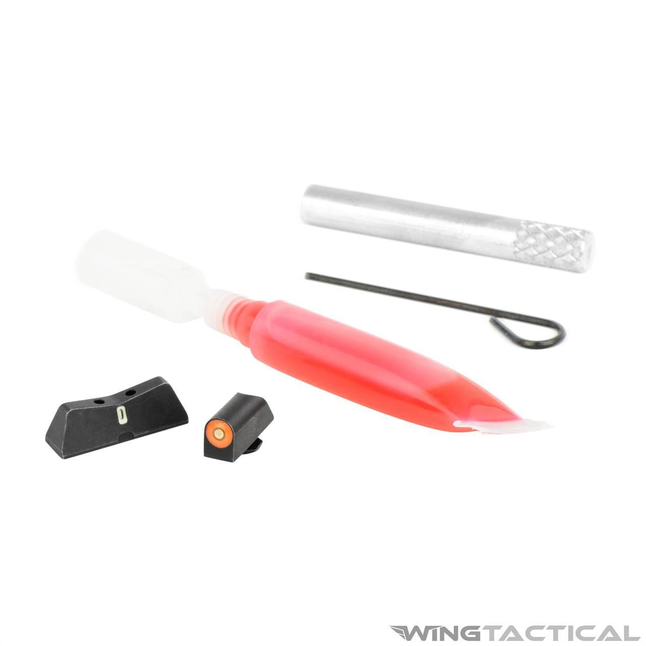 XS Sights XS Sight Systems Big Dot Tritium Sights for Glock 17,19, 22-24,26,27,31-36,38,45 (DXT2/DXW2) 