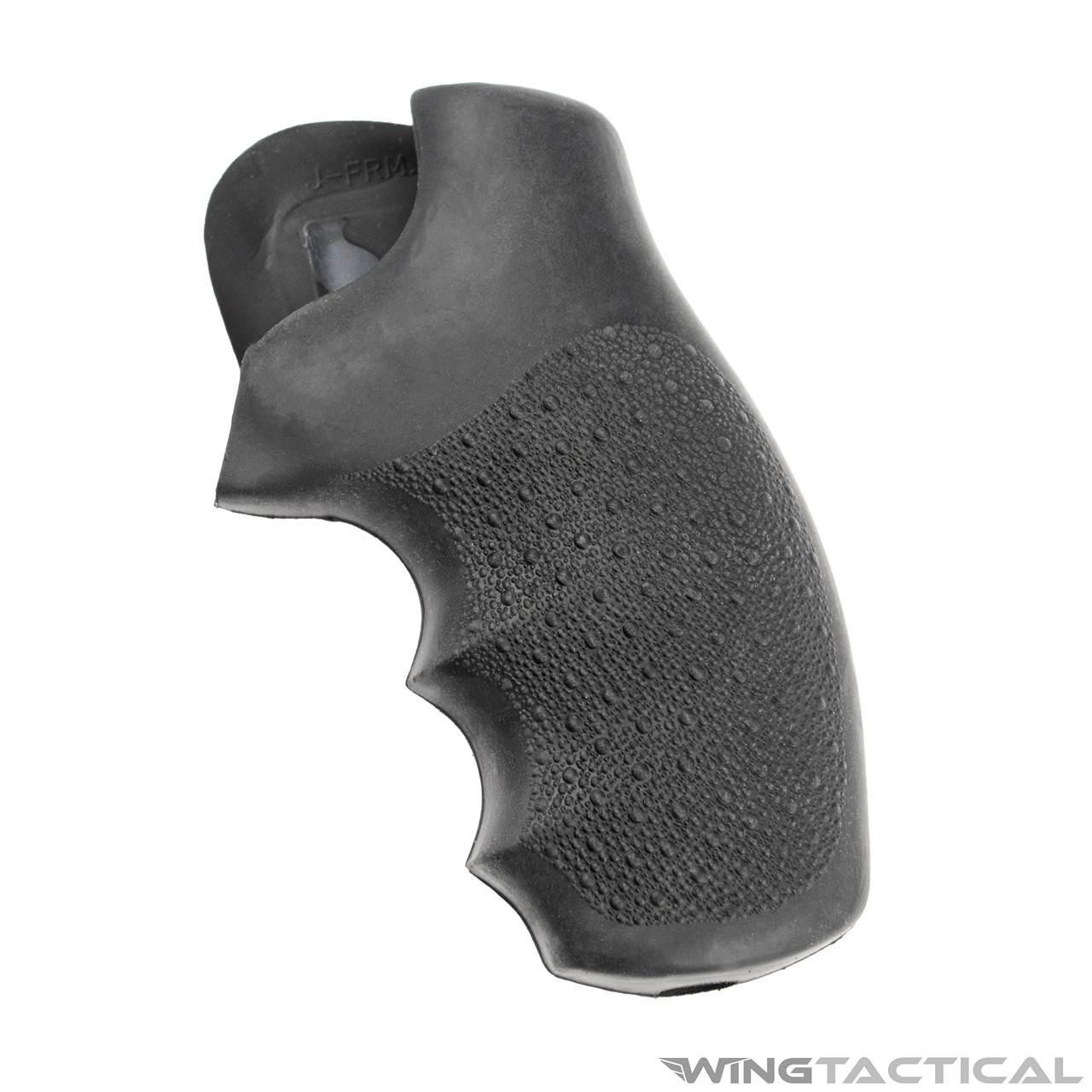Hogue Grips Hogue S&W J Frame Round Butt Rubber Monogrip 
