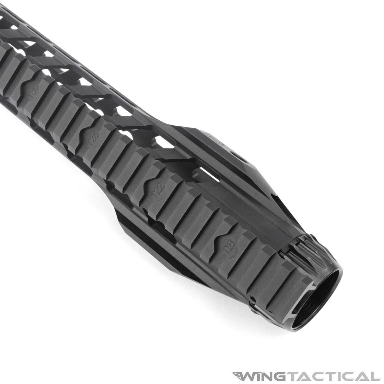 Fortis MFG Fortis NIGHT Free Float KeyMod Rail System  Fortis MFG Fortis NIGHT Free Float KeyMod Rail System