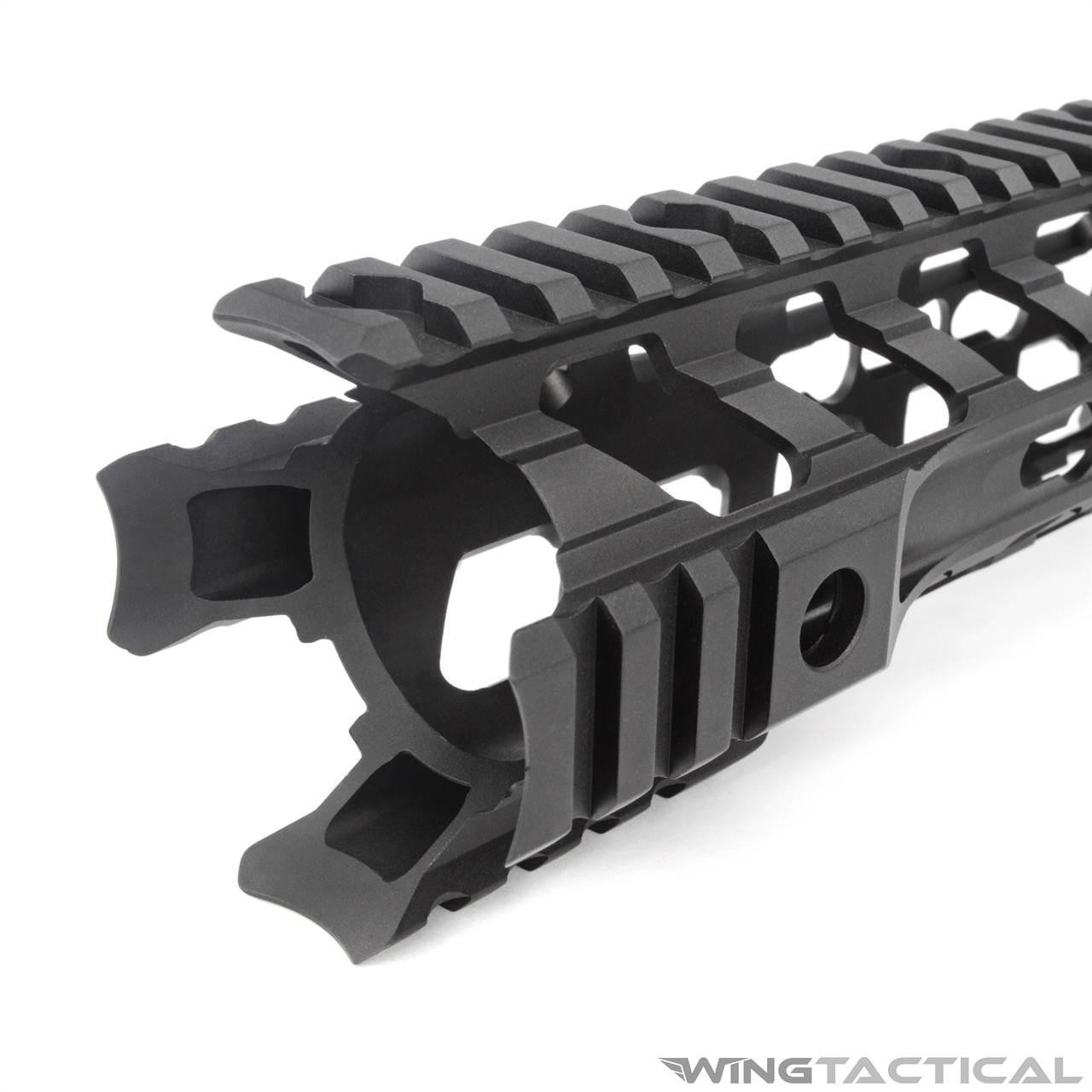 Fortis MFG Fortis NIGHT Free Float KeyMod Rail System  Fortis MFG Fortis NIGHT Free Float KeyMod Rail System