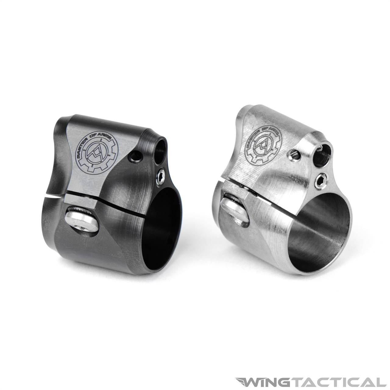 Master of Arms Titanium Adjustable Gas Block   Master of Arms Titanium Adjustable Gas Block