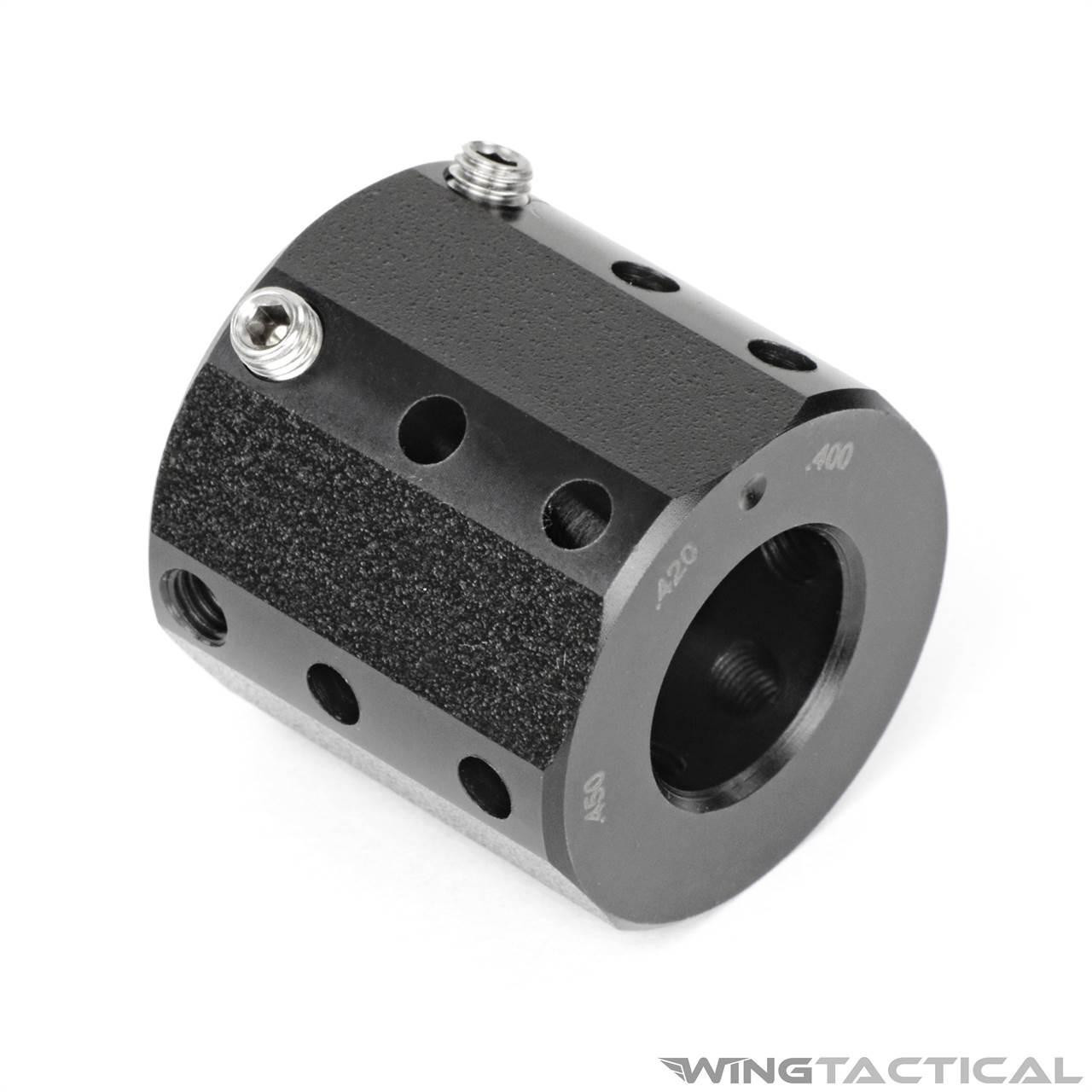 Kaw Valley Precision AR Gas Block Dimpling Jig | Wing Tactical