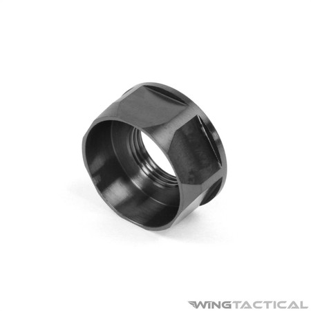 Iron City Rifle Works 5/8-24 Titanium Jam Nut PRO with Thread Shield