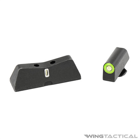 XS Sight Systems Standard Dot Tritium Sights for Glock 17, 19, 22-24, 26, 27, 31-36, 38,45 (DXT2/DXW2)
