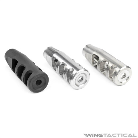 JP Enterprises (JP Rifles) JP Enterprises 3-Port Competition Compensator (5.56/.223)  JP Enterprises (JP Rifles) JP Enterprises 3-Port Competition Compensator (5.56/.223)