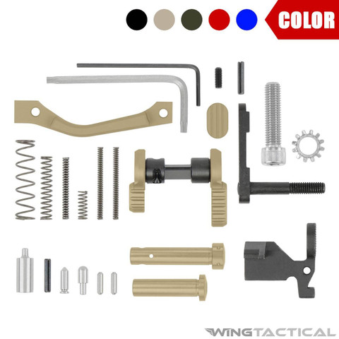 Armaspec Superlight AR-15 Lower Parts Kit Less Trigger Group & Grip   Armaspec Superlight AR-15 Lower Parts Kit Less Trigger Group & Grip