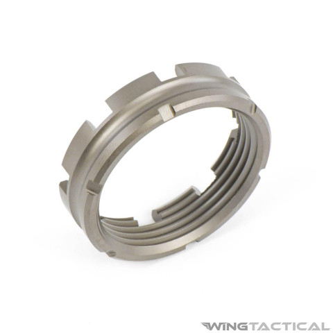 Spike's Tactical Spikes Tactical Enhanced Titanium Castle Nut  Spike's Tactical Spikes Tactical Enhanced Titanium Castle Nut