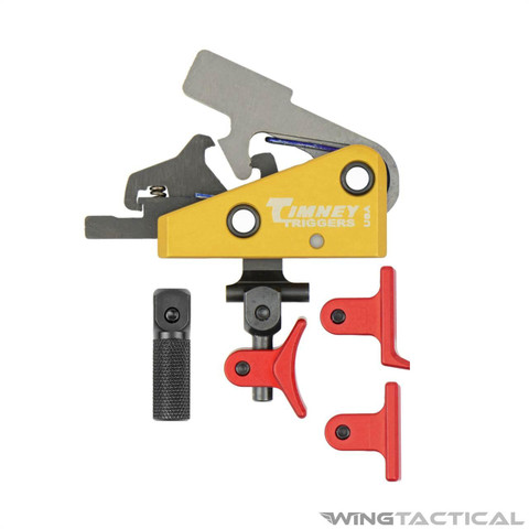 Timney Triggers Timney Calvin Elite 1.5lb AR Trigger with Adjustable Shoes  Timney Triggers Timney Calvin Elite 1.5lb AR Trigger with Adjustable Shoes