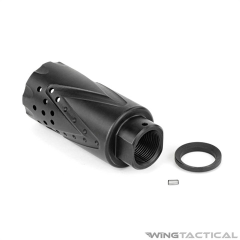 TACPOOL Tactical Competition Grade Muzzle Brake Recoil Compensator