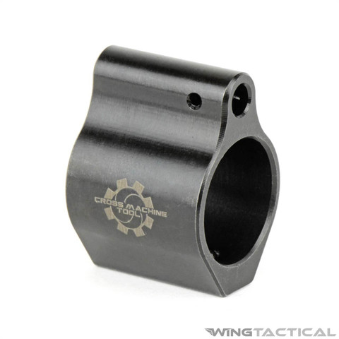 CMT Tactical (Cross Machine Tool) CMT Tactical J.A.G. Low-Pro Gas Block  CMT Tactical (Cross Machine Tool) CMT Tactical J.A.G. Low-Pro Gas Block