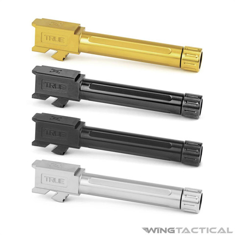 True Precision Match Grade X-Fluted Threaded Barrel for Glock 19   True Precision Match Grade X-Fluted Threaded Barrel for Glock 19