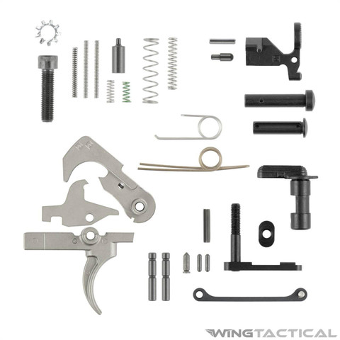 WMD Guns AR-15 Lower Parts Kit with NiB-X Nickel Boron Trigger Group   WMD Guns AR-15 Lower Parts Kit with NiB-X Nickel Boron Trigger Group