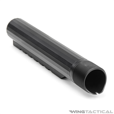 V Seven 2055 Aluminum 11-Position Carbine Buffer Tube | Wing Tactical
