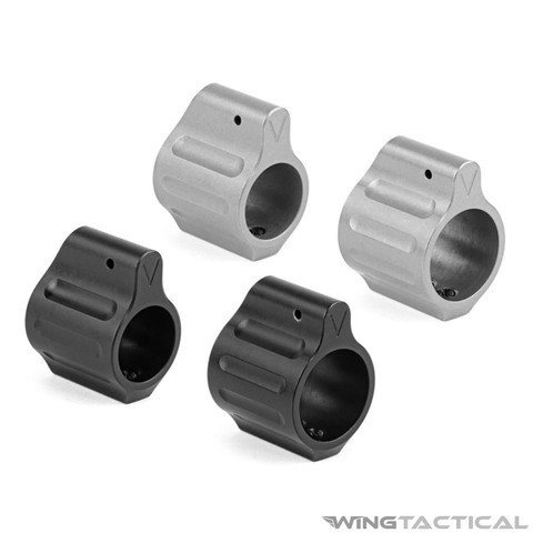 V Seven Weapon Systems V Seven Titanium Lightweight Gas Block  V Seven Weapon Systems V Seven Titanium Lightweight Gas Block