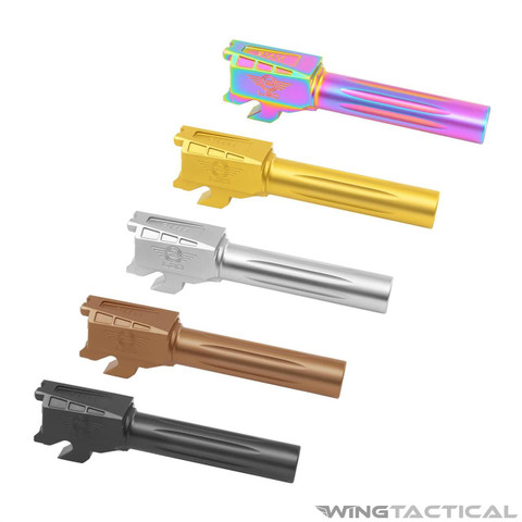 L2D Combat Fluted Match Sig P320 Compact Barrel   L2D Combat Fluted Match Sig P320 Compact Barrel