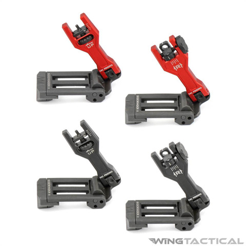 Strike Industries Parts Strike Industries Sidewinder II 45-Degree Offset / Inline Flip-Up Sights  Strike Industries Parts Strike Industries Sidewinder II 45-Degree Offset / Inline Flip-Up Sights