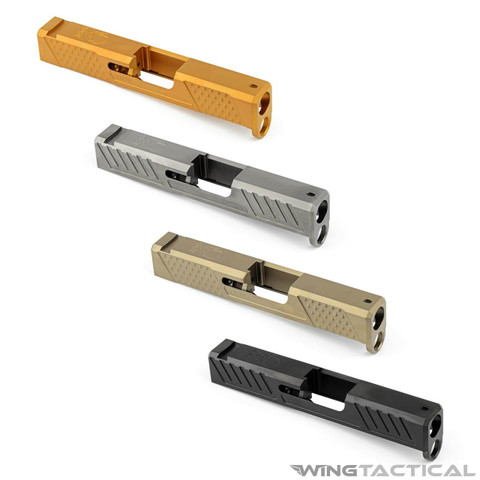 Grey Ghost Precision Stripped Slide for Glock 43   Grey Ghost Precision Stripped Slide for Glock 43