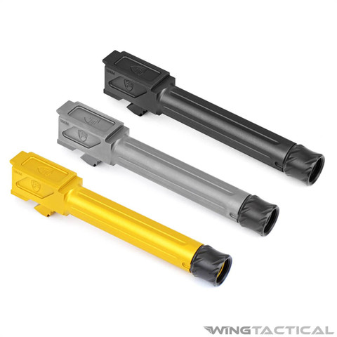Fortis MFG Fortis Manufacturing Match Grade Threaded Barrel for Glock 19  Fortis MFG Fortis Manufacturing Match Grade Threaded Barrel for Glock 19