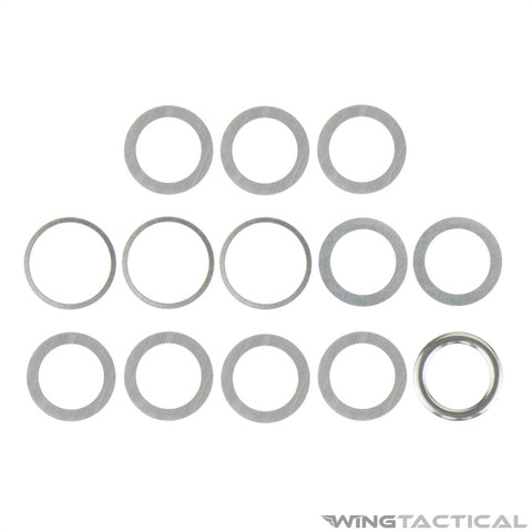 Strike Industries Parts Strike Industries 1/2x28 Muzzle Device Alignment Shim Kit  Strike Industries Parts Strike Industries 1/2x28 Muzzle Device Alignment Shim Kit