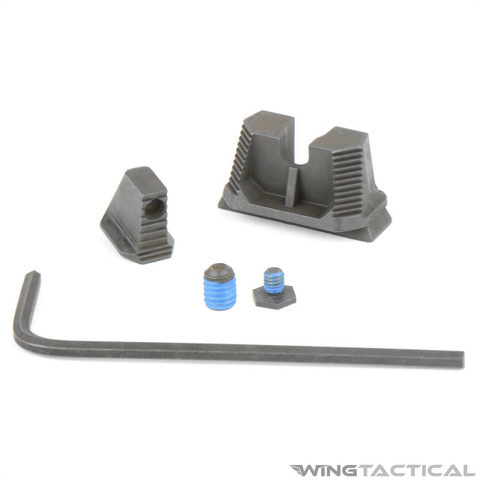 Strike Industries Parts Strike Industries Co-Witness / Suppressor Height Iron Sights for Glock  Strike Industries Parts Strike Industries Co-Witness / Suppressor Height Iron Sights for Glock