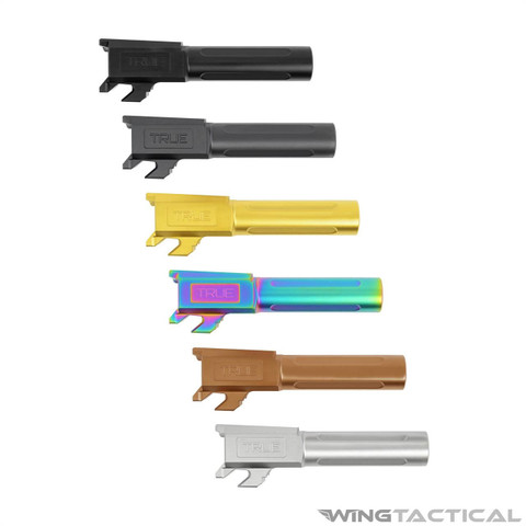 True Precision Springfield Hellcat Match Grade X-Fluted 9mm Barrel   True Precision Springfield Hellcat Match Grade X-Fluted 9mm Barrel
