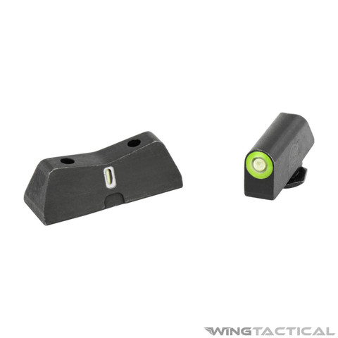 XS Sights XS Sight Systems Standard Dot Tritium Sights for Glock 42,43,43X,48 (DXT2/DXW2)  XS Sights XS Sight Systems Standard Dot Tritium Sights for Glock 42,43,43X,48 (DXT2/DXW2)