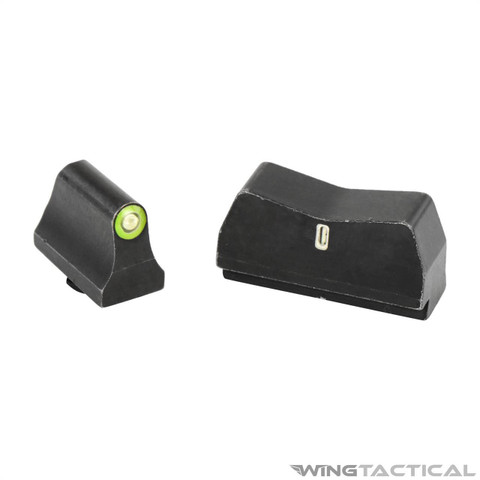 XS Sights XS Sight Systems Standard Dot Suppressor Night Sights for Glock 17,19,22-24,26,27,31-36,38,45  XS Sights XS Sight Systems Standard Dot Suppressor Night Sights for Glock 17,19,22-24,26,27,31-36,38,45