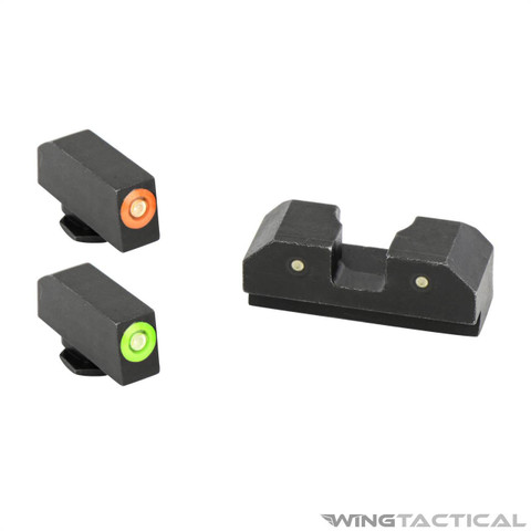 XS Sights XS Sight Systems R3D Night Sights for Glock 17,19,22-24,26,27,31-36,38,45  XS Sights XS Sight Systems R3D Night Sights for Glock 17,19,22-24,26,27,31-36,38,45