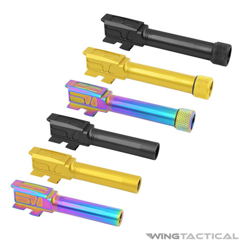 Faxon Firearms Fluted Match Barrel for Glock 43/43X   Faxon Firearms Fluted Match Barrel for Glock 43/43X