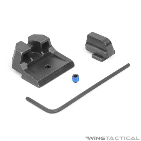 Strike Industries Parts Strike Industries Suppressor Height Iron Sights for M&P and SD Pistols  Strike Industries Parts Strike Industries Suppressor Height Iron Sights for M&P and SD Pistols