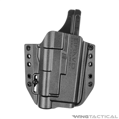 Bravo Concealment OWB Holster for Glock 17, 19, 22, 23, 31, 32, 45, 47 w/ TLR-1 HL   Bravo Concealment OWB Holster for Glock 17, 19, 22, 23, 31, 32, 45, 47 w/ TLR-1 HL