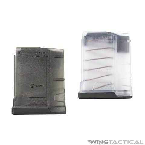 Mission First Tactical (MFT) Mission First Tactical Translucent EXD 10-Round AR10 Magazine 