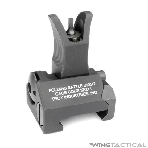 Troy Industries M4 Flip Up Front Battle Sight   Troy Industries M4 Flip Up Front Battle Sight
