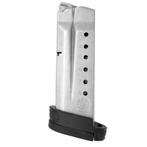 Smith & Wesson M&P Shield 9mm Magazine w/ Finger Rest (8-Round)   Smith & Wesson M&P Shield 9mm Magazine w/ Finger Rest (8-Round)