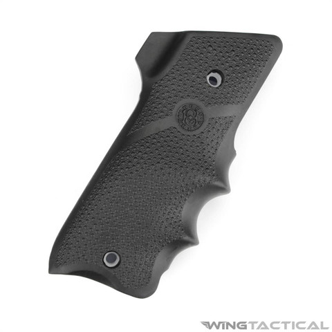 Hogue Grips Hogue Ruger MKII / MK III Rubber Grip with Finger Grooves  Hogue Grips Hogue Ruger MKII / MK III Rubber Grip with Finger Grooves